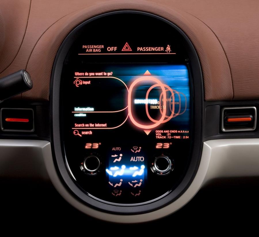Детали интерьера Mitsubishi Concept CX 2007 года  (фото 16 из 30)